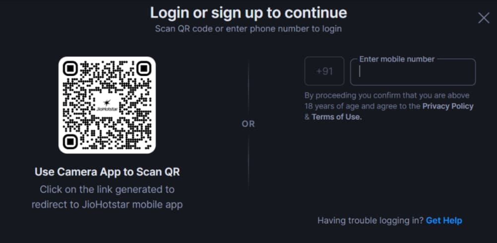 Create an Account or Sign In
