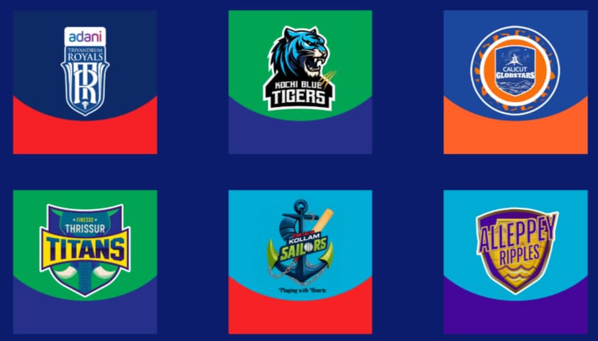 Kerala Cricket League 2026 Teams
